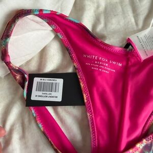 White fox bikini